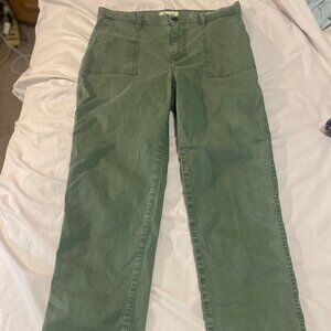 Madewell Olive Pants